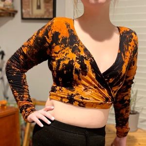 Custom cow print long sleeve